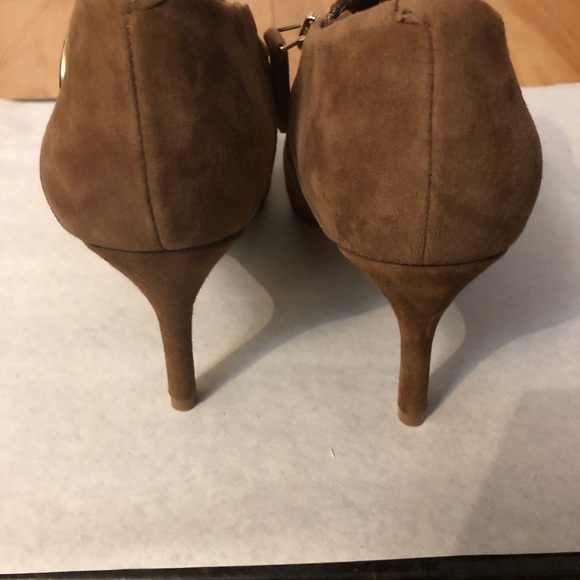 Worn once. Nine West Suede Ankle Boot Stiletto - Picture 4 of 10